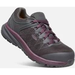 Keen Utility Women's Vista Energy Fiber Toe Work Shoe -Prune Purple- 1026985 -Strut Boots 1026985 3Q PDP