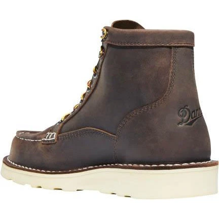Danner Women's Bull Run 6" Moc Toe Wedge Work Boot - Brown - 15575 3 Danner Women's Bull Run 6" Moc Toe Wedge Work Boot - Brown - 15575 - Image 3