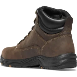 Danner Women's Caliper 5" Aluminum Toe WP Work Boot - Brown - 19455 -Strut Boots 19455 M