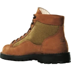 Danner Women's Light II 6" WP USA Made Hiking Boot- Black - 33000 -Strut Boots 33000 Medial