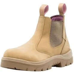 Steel Blue Women's Hobart Ladies 6" WP Steel Toe Romeo Work Boot - Sand - 812891 -Strut Boots 33 c66e847e 14b8 428d 9ae8 1c64e9d4633f