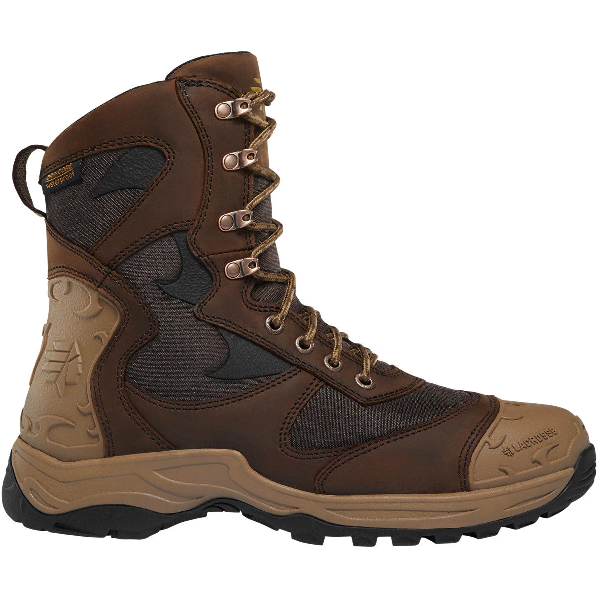 Lacrosse Men's Atlas 8" Soft Toe Waterproof Hunt Boot - Brown - 572110 1 Lacrosse Men's Atlas 8" Soft Toe Waterproof Hunt Boot - Brown - 572110