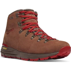 Danner Women's Mountain 600 4.5" WP Hiking Boot - Brown/Red - 62245