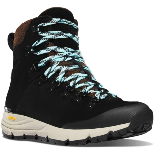 Danner Women's Arctic 600 7" WP Hiking Boot - Black/Spark Blue - 67340 2 Danner Women's Arctic 600 7" WP Hiking Boot - Black/Spark Blue - 67340 -Strut Boots 67340 Q
