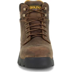 Carolina Women's Circuit 6" Comp Toe WP Slip Resist Work Boot -Brown- CA1626 10 Carolina Women's Circuit 6" Comp Toe WP Slip Resist Work Boot -Brown- CA1626 -Strut Boots CLA 008 CA1626