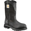 Carhartt Women's 10" WP Wellington Work Boot - Black - CWP1151