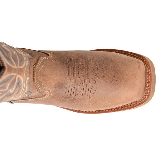 Double H Women's Haddie 11" Comp Toe Western Work Boot- Brown - DH2411 5 Double H Women's Haddie 11" Comp Toe Western Work Boot- Brown - DH2411 - Image 5