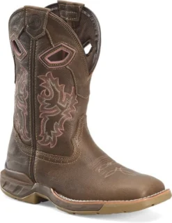 Double H Women's Phantom Rider 10" Square Toe Western Work Boot DH5373