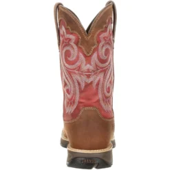 Durango Women's Lady Rebel 10" Comp Toe WP Western Work Boot - DRD0220 10 Durango Women's Lady Rebel 10" Comp Toe WP Western Work Boot - DRD0220 -Strut Boots DRD0220 back