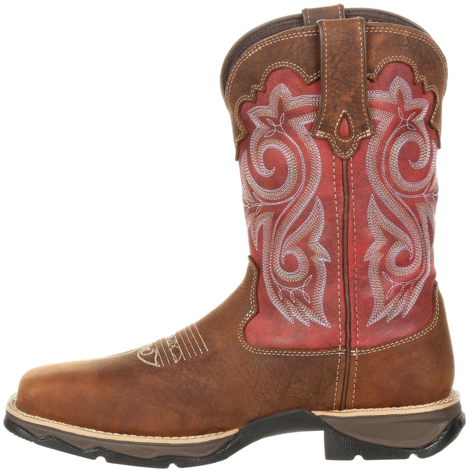 Durango Women's Lady Rebel 10" Comp Toe WP Western Work Boot - DRD0220 3 Durango Women's Lady Rebel 10" Comp Toe WP Western Work Boot - DRD0220 - Image 3