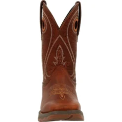 Durango Women's Lady Rebel™ 11" Sqr Toe Pull-On Western Boot - DRD0407 11 Durango Women's Lady Rebel™ 11" Sqr Toe Pull-On Western Boot - DRD0407 -Strut Boots DRD0407 front