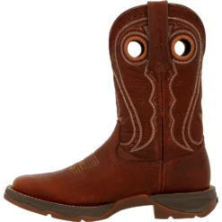 Durango Women's Lady Rebel™ 11" Sqr Toe Pull-On Western Boot - DRD0407 10 Durango Women's Lady Rebel™ 11" Sqr Toe Pull-On Western Boot - DRD0407 -Strut Boots DRD0407 instep profile