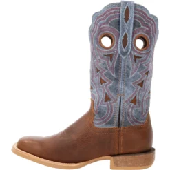 Durango Women's Lady Rebel Pro™ 12" Soft Toe Western Boot - DRD0422 10 Durango Women's Lady Rebel Pro™ 12" Soft Toe Western Boot - DRD0422 -Strut Boots DRD0422 instep profile