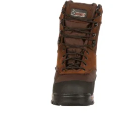 Rocky Men's Core 8" WP 800G Ins Outdoor Boot - Brown - FQ0004753 -Strut Boots FQ0004753 front