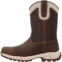 Georgia Women's Eagle Trail 10" WP Alloy Toe Work Boot -Brown- GB00557 -Strut Boots GB00557 5 LARGE 1f9ad17c 2aff 4f19 b7c9 7025b8831362