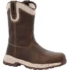 Georgia Women's Eagle Trail 10" WP Alloy Toe Work Boot -Brown- GB00557