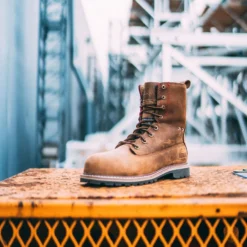 Kodiak Women's Bralorne 8" CT Waterproof 200G Work Boot -Brown- 4NM1BN -Strut Boots LS KD 4NM1BN 2