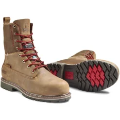 Kodiak Women's Bralorne 8" CT Waterproof 200G Work Boot -Brown- 4NM1BN -Strut Boots PS KD 4NM1BN P