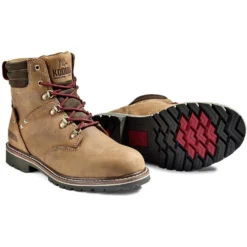 Kodiak Women's Bralorne 6" WP Slip Resist Safety Work Boot -Brown- 4TDSBN -Strut Boots PS KD 4TDSBN P