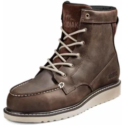 Kodiak Women's Whitton 6" ST Puncture Resist Safety Work Boot -Brown- 4TEYDB -Strut Boots PS KD 4TEYDB 3L