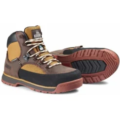 Kodiak Women's Greb Classic Steel Toe WP Hiker Work Boot -Brown- 834YBN -Strut Boots PS KD 834YBN P