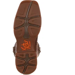 Durango Women's Lady Rebel 10" Steel Toe Western Boot - Brown - RD3315 -Strut Boots RD3315 outsole