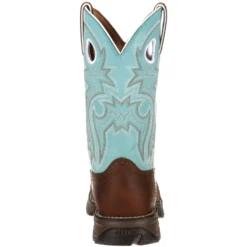 Durango Women's Lady Rebel Square Toe Western Boot - Brown - RD3471 10 Durango Women's Lady Rebel Square Toe Western Boot - Brown - RD3471 -Strut Boots RD3471 back