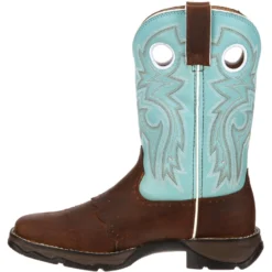 Durango Women's Lady Rebel Square Toe Western Boot - Brown - RD3471 9 Durango Women's Lady Rebel Square Toe Western Boot - Brown - RD3471 -Strut Boots RD3471 instep profile