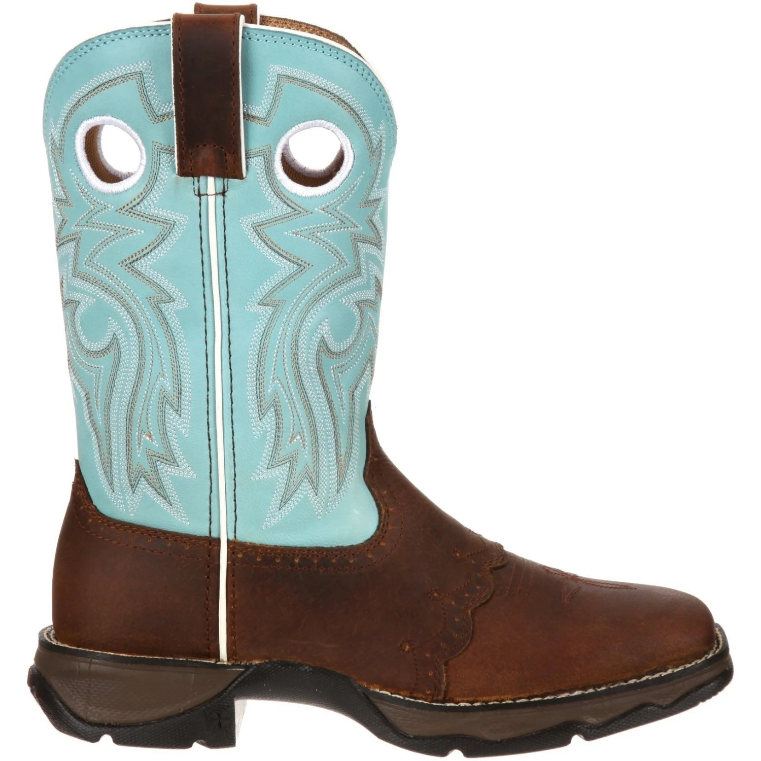 Durango Women's Lady Rebel Square Toe Western Boot - Brown - RD3471 5 Durango Women's Lady Rebel Square Toe Western Boot - Brown - RD3471 - Image 5