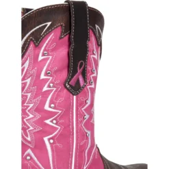 Durango Women's Benefiting Stefanie Spielman Square Toe Western Boot -Strut Boots RD3557 detail