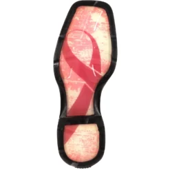 Durango Women's Benefiting Stefanie Spielman Square Toe Western Boot -Strut Boots RD3557 outsole