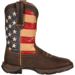 Durango Women's Lady Rebel Patriotic 10" Square Toe Western Flag Boot RD4414 -Strut Boots RD4414 profile
