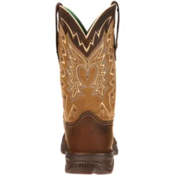 Durango Women's Lady Rebel Let Love Fly 10" Square Toe Western Boot -Strut Boots RD4424 back