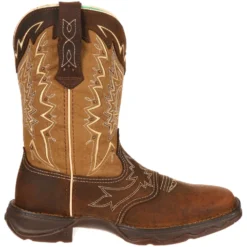 Durango Women's Lady Rebel Let Love Fly 10" Square Toe Western Boot -Strut Boots RD4424 profile