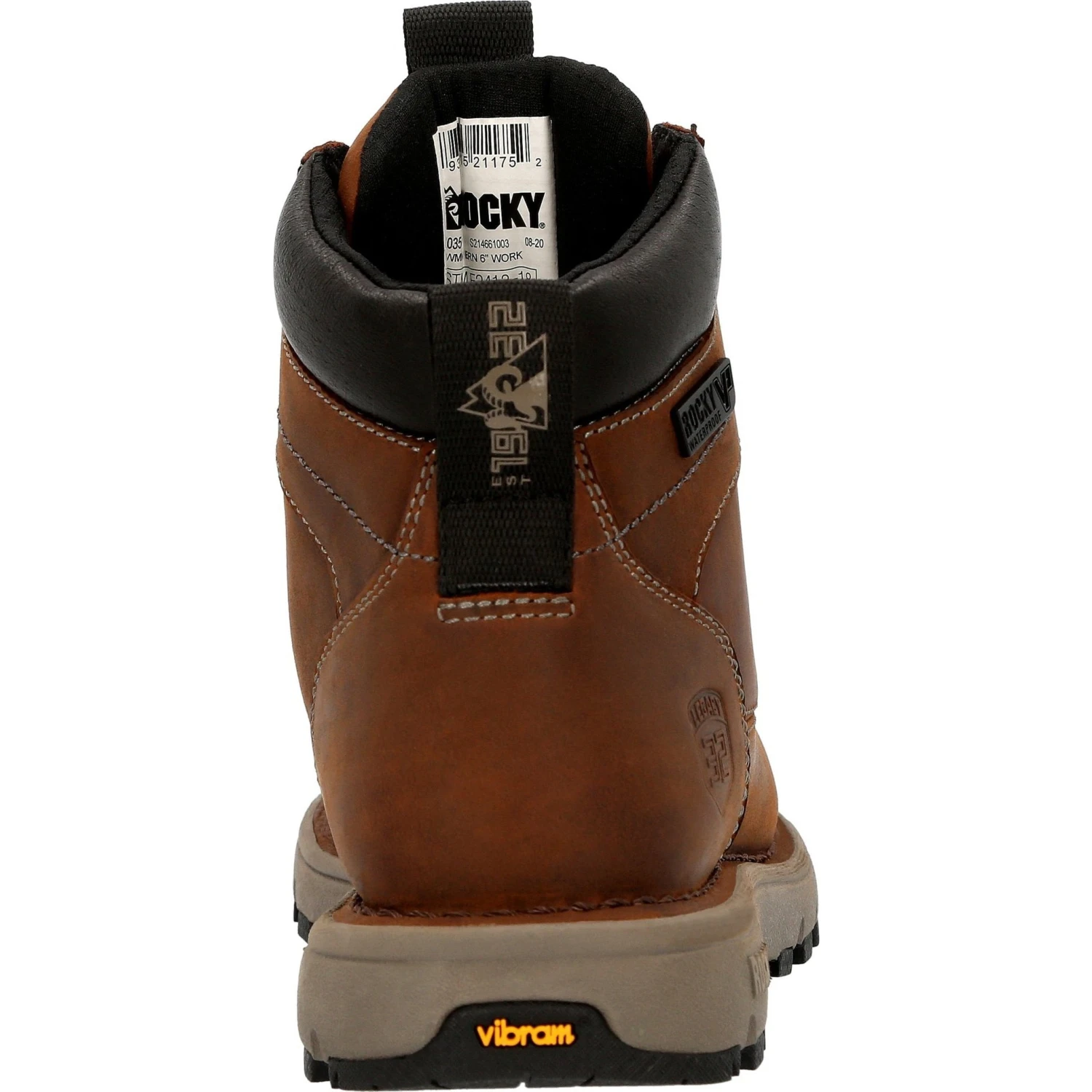Rocky Women's Legacy 32 6" Soft Toe WP Work Boot - Brown - RKK0349 3 Rocky Women's Legacy 32 6" Soft Toe WP Work Boot - Brown - RKK0349 - Image 3
