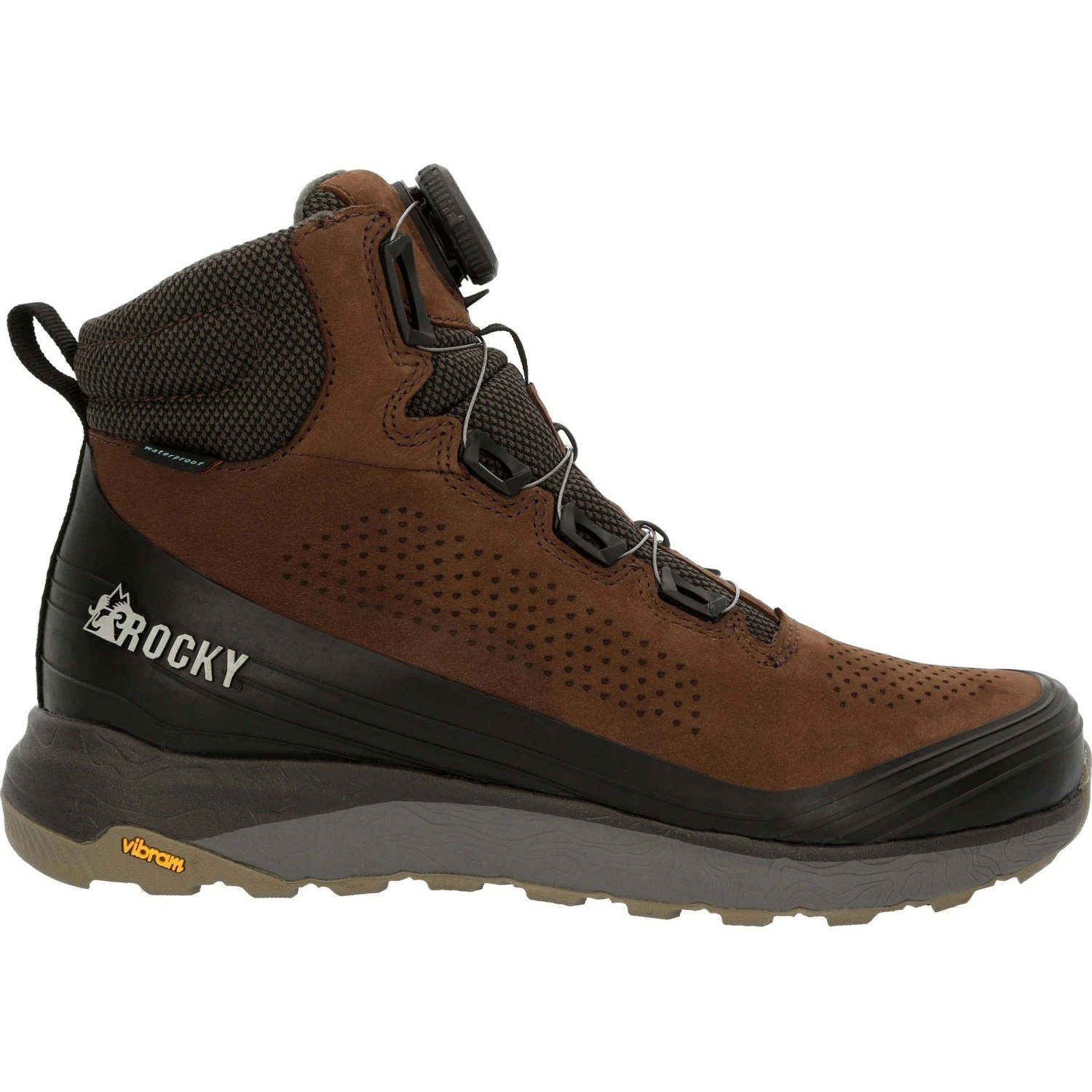 Rocky Men's Summit Elite Event 6" WP LW BOA Hiking Boot Brown- RKS0541 2 Rocky Men's Summit Elite Event 6" WP LW BOA Hiking Boot Brown- RKS0541 - Image 2