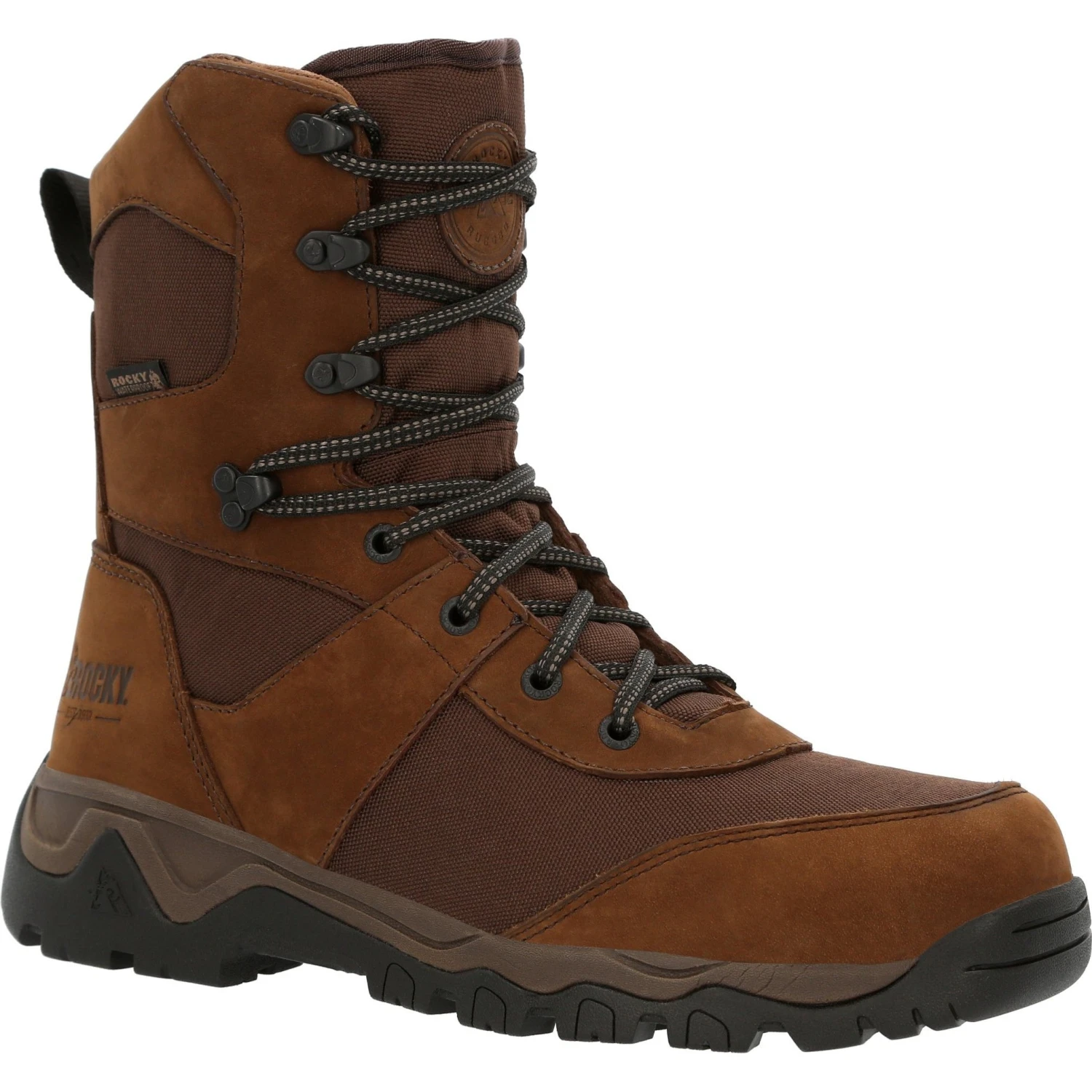 Rocky Men's Red Mountain 8" WP 400G Ins Hunting Boot - Brown - RKS0546 1 Rocky Men's Red Mountain 8" WP 400G Ins Hunting Boot - Brown - RKS0546