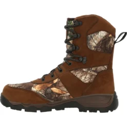 Rocky Men's Red Mountain 8" WP 800G Ins Hunting Boot- Realtree- RKS0547 -Strut Boots RKS0547 instep profile