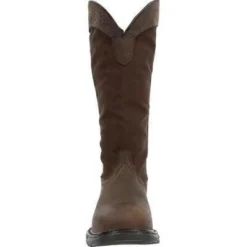 Rocky Men's Original Ride FLX 16" Comp Toe WP Snake Boot- Brown- RKW0347 -Strut Boots RKW0347 3 LARGE bf84ccab ea6f 4d74 b521 b38647de17ee