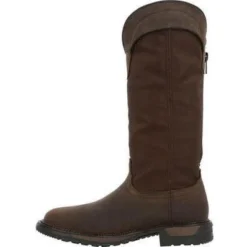 Rocky Men's Original Ride FLX 16" Comp Toe WP Snake Boot- Brown- RKW0347 -Strut Boots RKW0347 5 LARGE f42c5919 3fd9 42c6 8b86 2da3ca72fd15