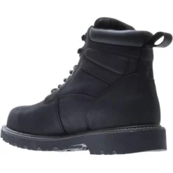 Wolverine Women's Floorhand Steel Toe WP Work Boot - Black - W201153 -Strut Boots WBSM W10694 041816 S17 225
