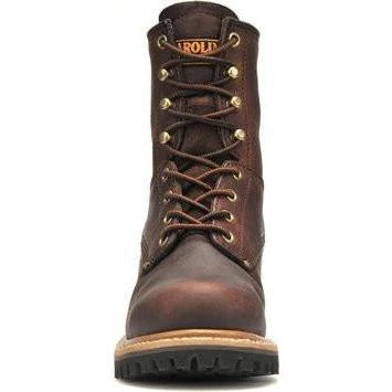 Carolina Women's Elm 8" Steel Toe Logger Work Boot - Brown - CA1421 2 Carolina Women's Elm 8" Steel Toe Logger Work Boot - Brown - CA1421 - Image 2