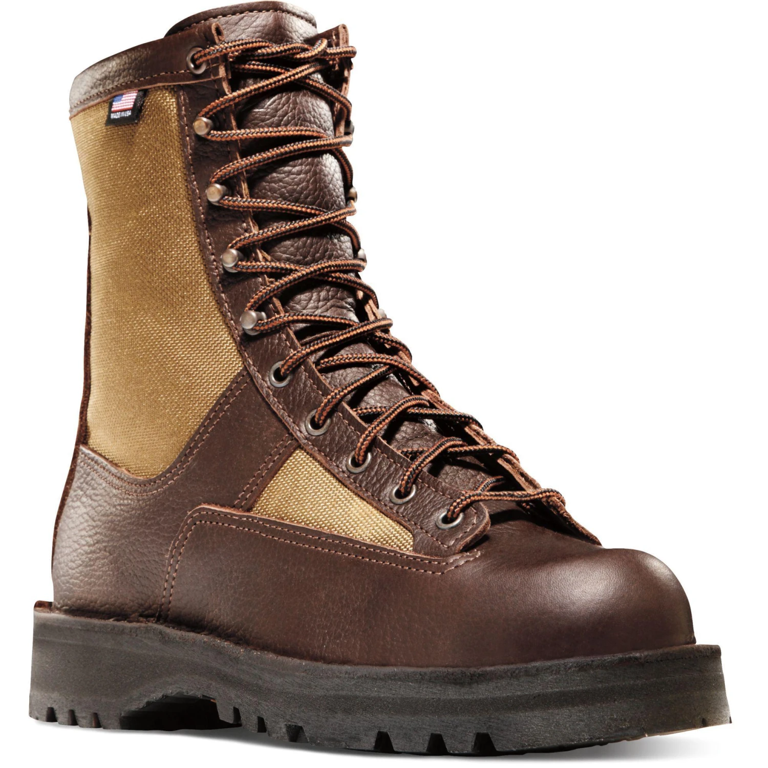 Danner Men's Sierra 8" USA Made Insulated WP Hunt Boot - Brown - 63100 1 Danner Men's Sierra 8" USA Made Insulated WP Hunt Boot - Brown - 63100