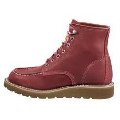 Carhartt Women's Lightweight 6" Wedge Work Boot - Burgundy - FW6023-W -Strut Boots download 34 1c478564 ed14 4e83 ab95 f10c26b4dc91