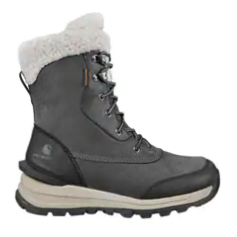 Carhartt Women's Pellston 8" WP Winter Work Boot - Charcoal - FH8029-W 2 Carhartt Women's Pellston 8" WP Winter Work Boot - Charcoal - FH8029-W - Image 2