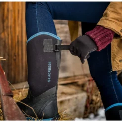 LaCrosse Women's Alpha Thermal 14" Ins Rubber Work Boot Black - 644105 -Strut Boots lacrosse womens alpha thermal 14 ins rubber work boot black 644105 boots lacrosse 6