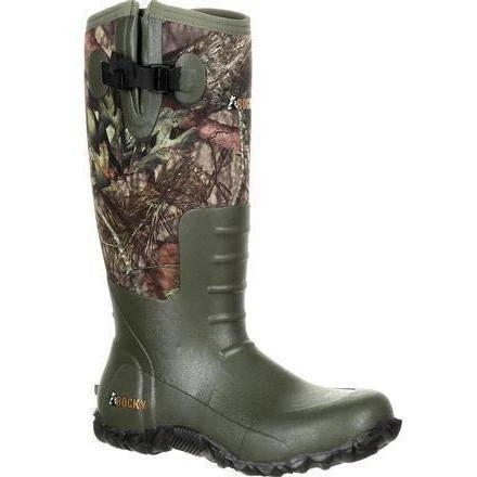 Rocky Men's Core Rubber 19" WP Rubber Hunt Boot - Mossy Oak Camo - RKS0350 1 Rocky Men's Core Rubber 19" WP Rubber Hunt Boot - Mossy Oak Camo - RKS0350